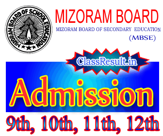 mbse Admission 2022 class HSLC, 10th Class, HSSLC, 12th