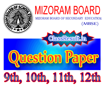 mbse Question Paper 2021 class HSLC, 10th Class, HSSLC, 12th