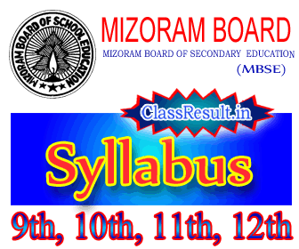 mbse Syllabus 2022 class HSLC, 10th Class, HSSLC, 12th